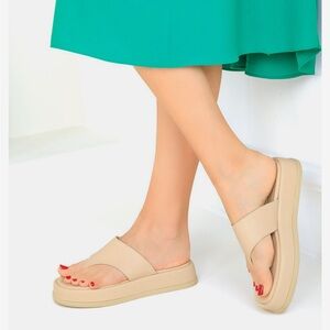 ASOS Tan Leather Women's Sandals